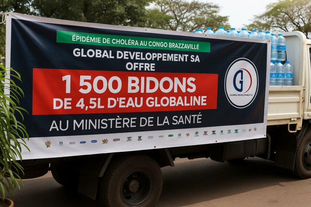 Mineral Water Lifeline Boosts Congo Cholera Fight