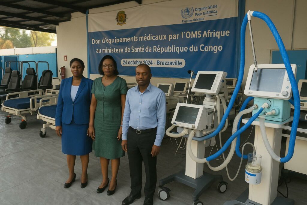 WHO Boosts Congo’s Hospitals With Cutting-Edge Respirators