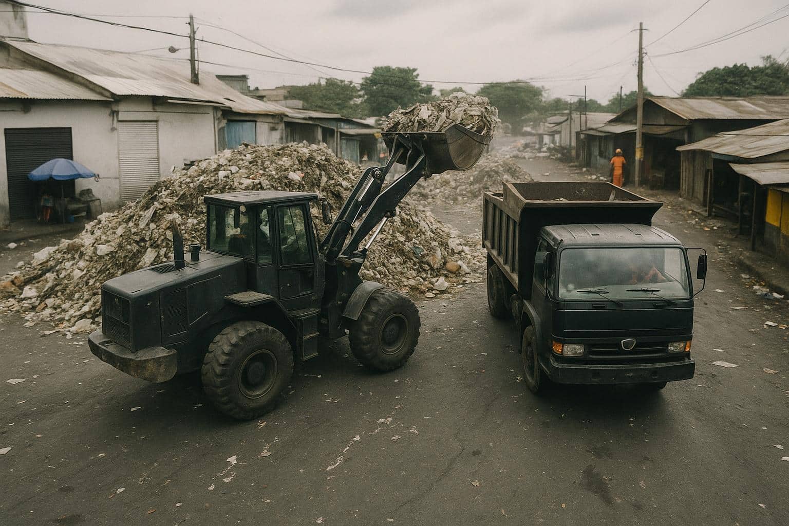 Military-Led Cleanup Transforms Pointe-Noire Streets