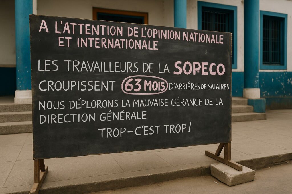 Sopeco Salary Backlog Sparks Call for Mediation