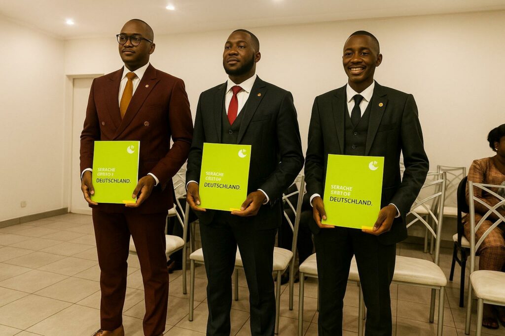 German Mastery: Three Congolese Earn Elite Diplomas
