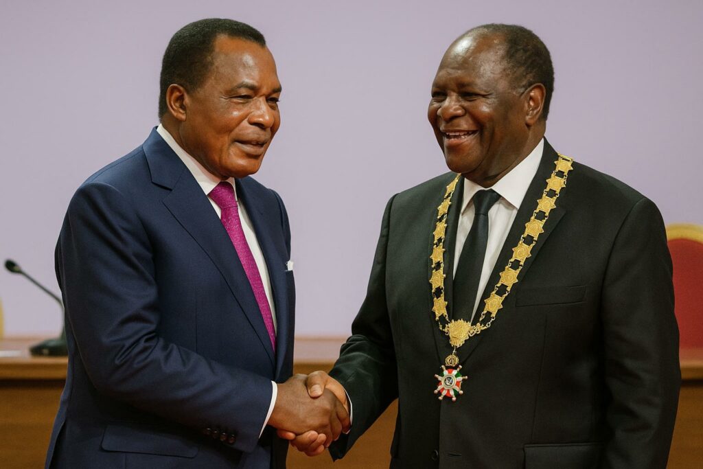 Sassou Nguesso in Abidjan for Ouattara’s New Mandate