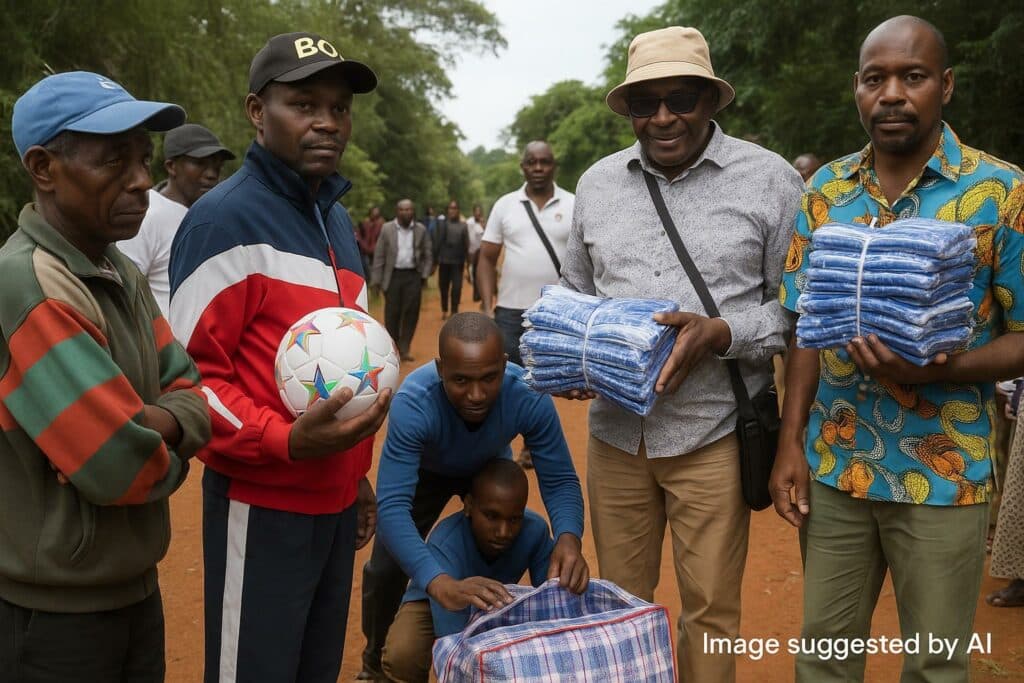 Football Philanthropy Sparks Hope in Niari