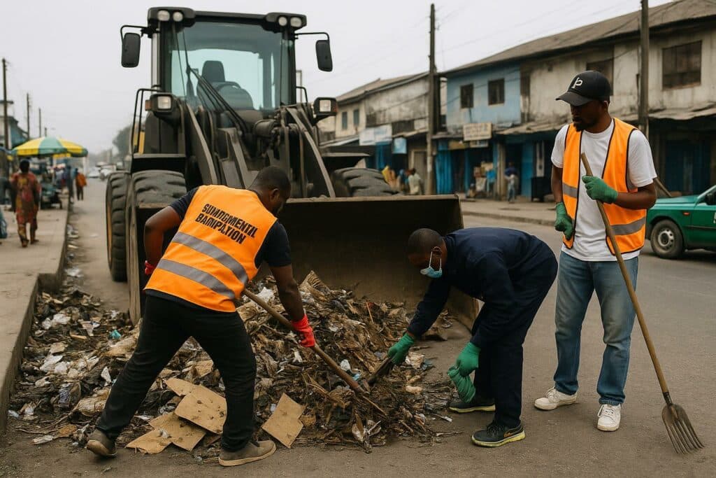 Security Forces Lead Massive Brazzaville Clean-Up