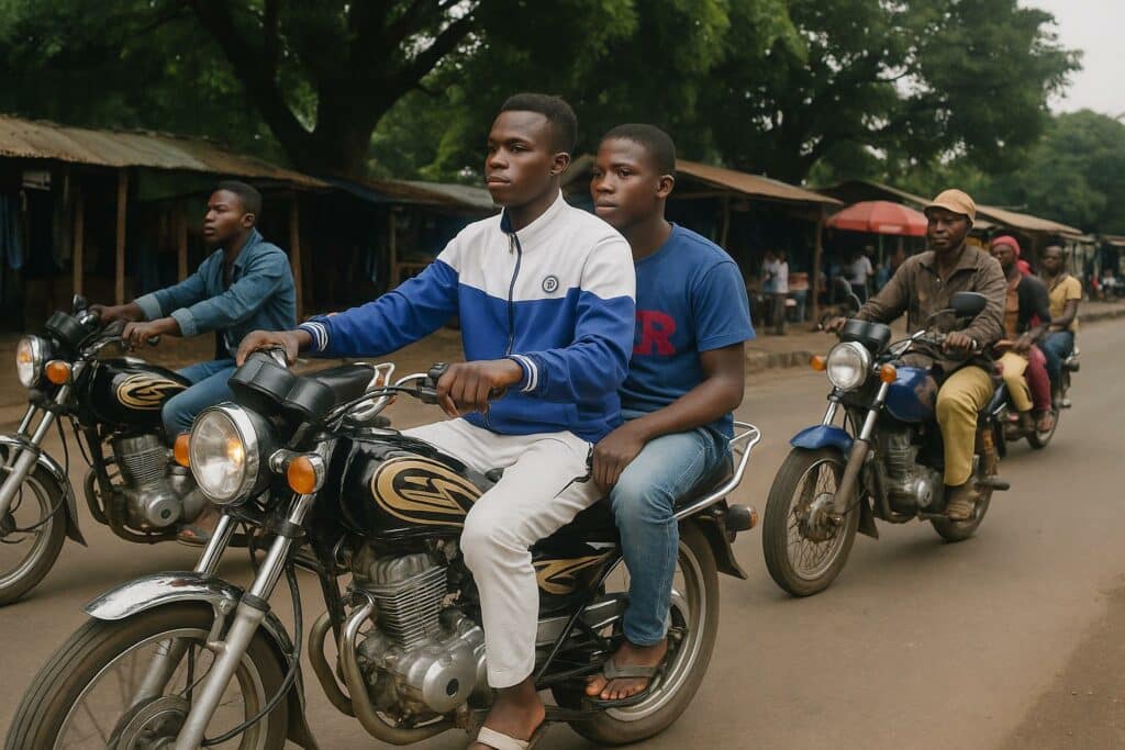 Machetes and Motorbikes Return to Congo Markets